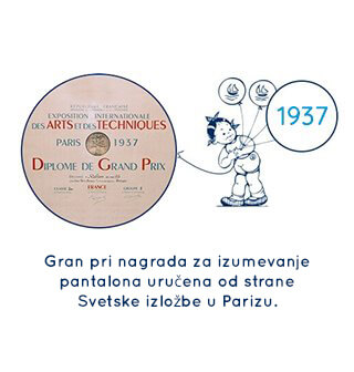 Istorija kompanije Petit Bateau - 1937.